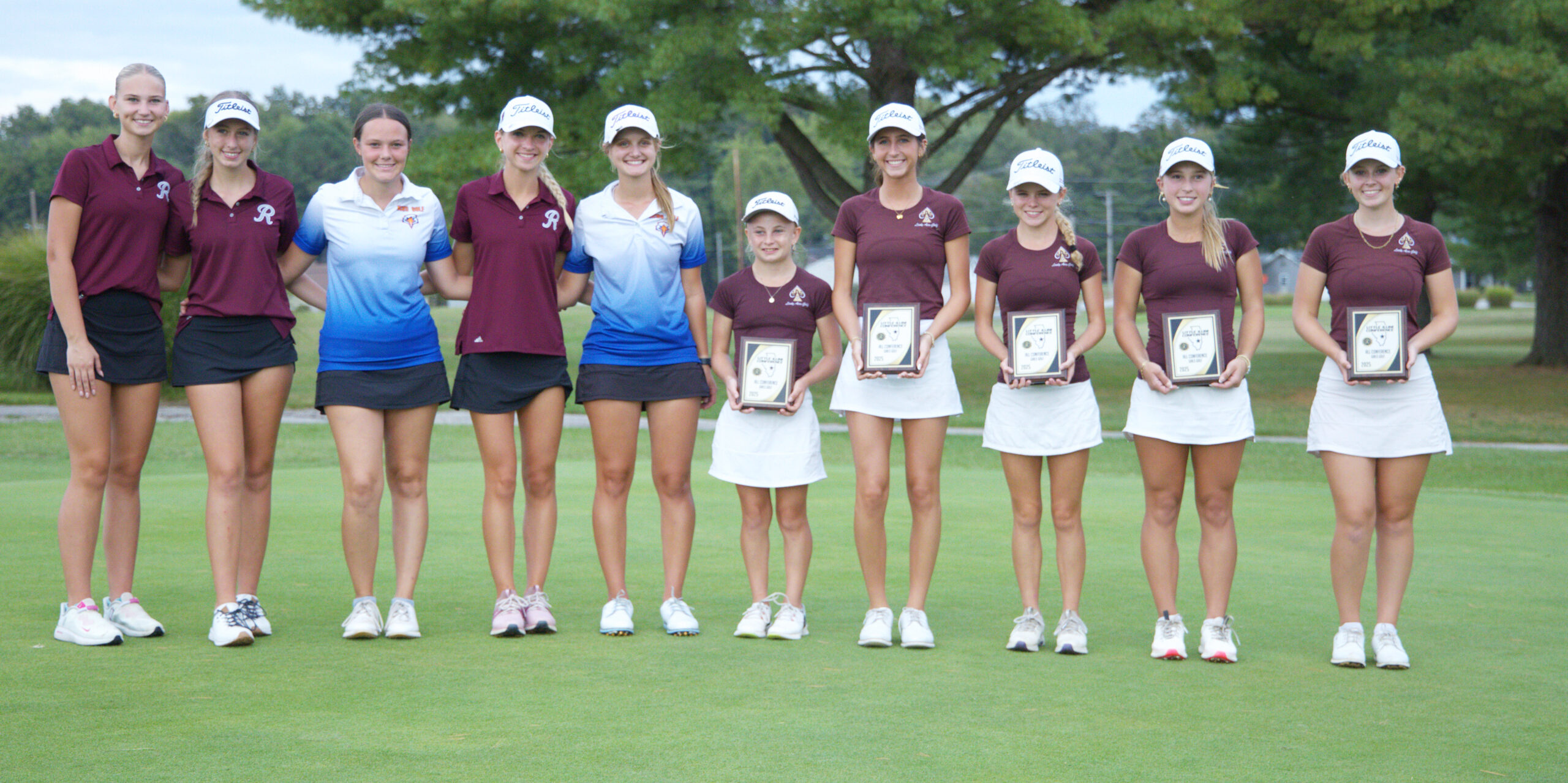 All-Conference Girls Golf Team (LIC photo)
