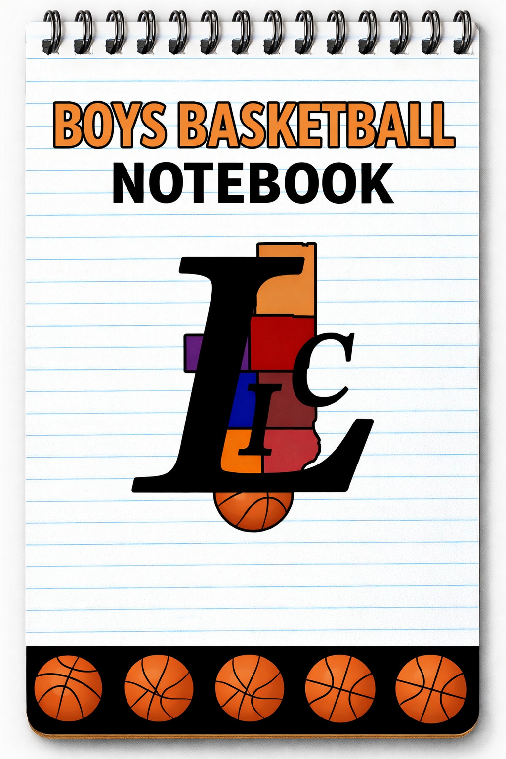 BOYS BASKETBALL NOTEBOOK FRESH