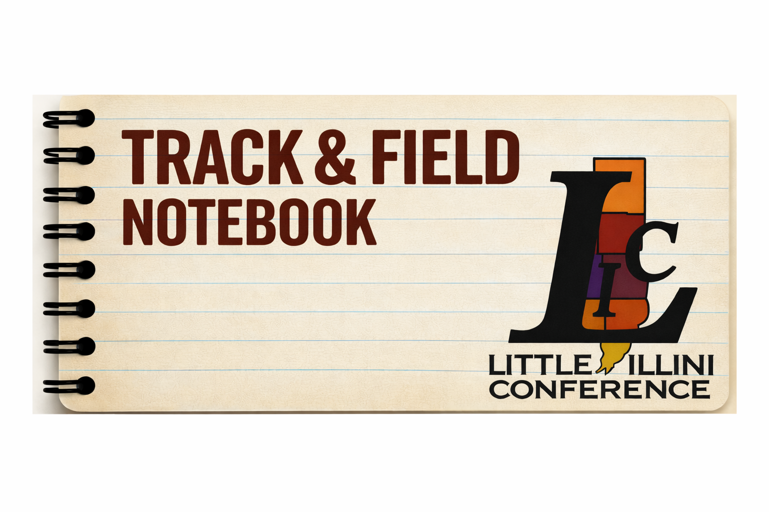 Track & field updates notebook banner